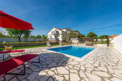 Property building, Pool view, sunbed