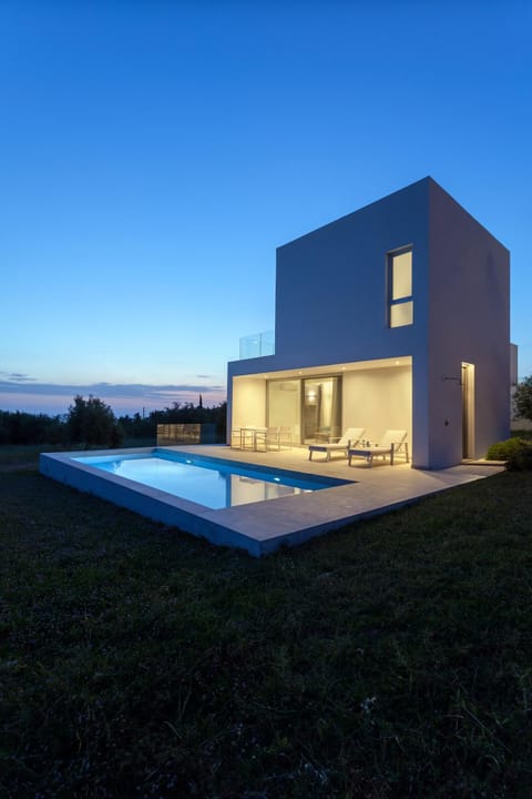 Swimming pool, Sunset