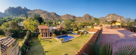Natural landscape, Garden, Mountain view, Pool view, Swimming pool
