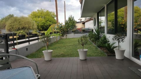 Property building, View (from property/room), Decorative detail, Garden view