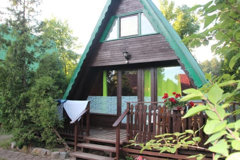 Domki pod lasem blisko morza Nature lodge in Pomeranian Voivodeship