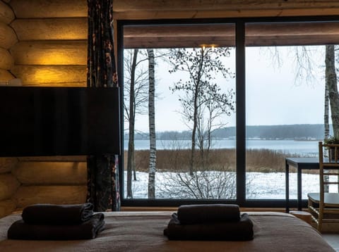 Du Horizontai Country House in Vilnius County, Lithuania