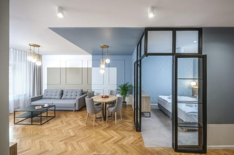 Living room, Bedroom