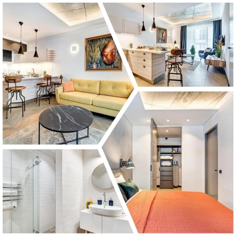 Kitchen or kitchenette, Living room, Lobby or reception, Lounge or bar