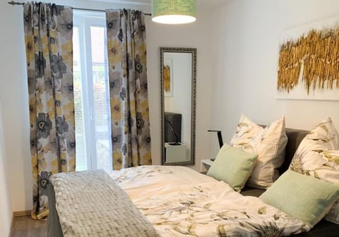 Property building, Living room, Bedroom