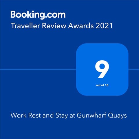 Work Rest and Stay at Gunwharf Quays Apartment in Portsmouth