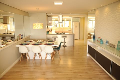 Living room, kitchen