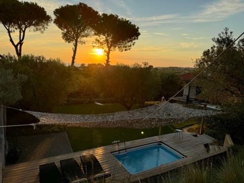 Sea view villa in Olive Garden Villa in Halkidiki