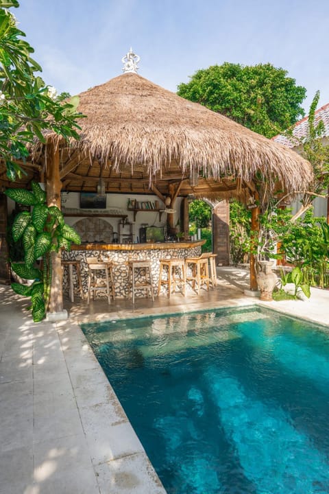 Natural landscape, Garden, Pool view, Swimming pool