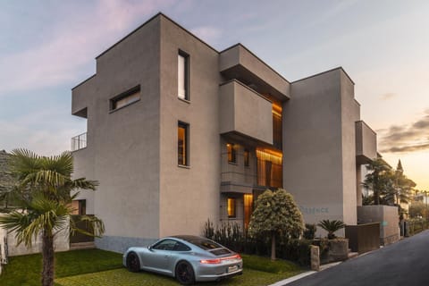 Property building, Sunset