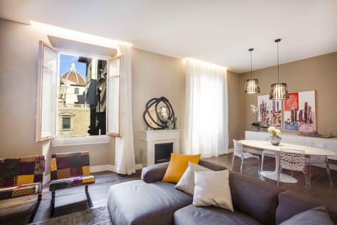Living room, City view