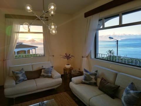 Living room, Sea view, Sunrise