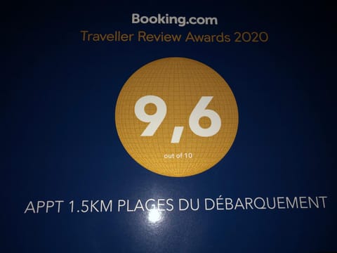 APPT 1.5KM PLAGES DU DÉBARQUEMENT Apartment in Normandy