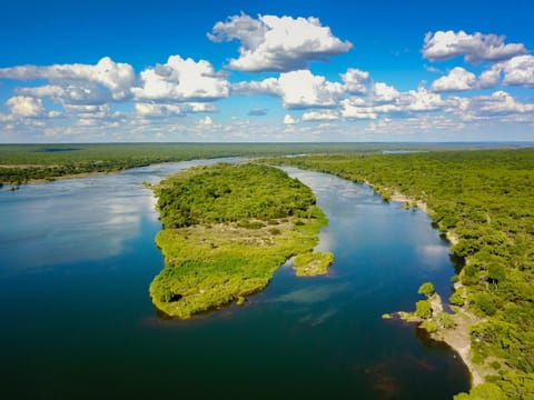 Natural landscape, Bird's eye view, On site