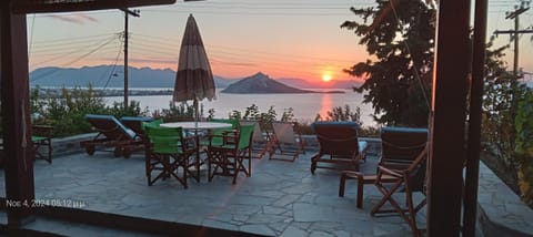 Patio, Balcony/Terrace, Sunset