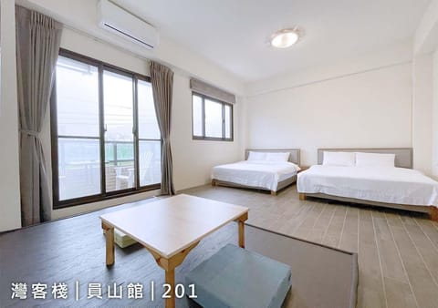 Patio, Bed, Balcony/Terrace, Other, Photo of the whole room, Decorative detail, Bedroom, On site, Text overlay, Guests, Area and facilities, children, Family, hair dresser, air conditioner
