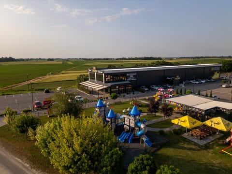 Day, Natural landscape, Bird's eye view, Parking