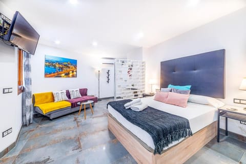 Living room, Bedroom
