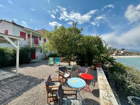 Property building, Patio, View (from property/room), Balcony/Terrace, Sea view