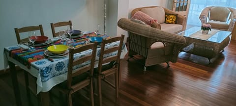 Living room, Seating area, Dining area