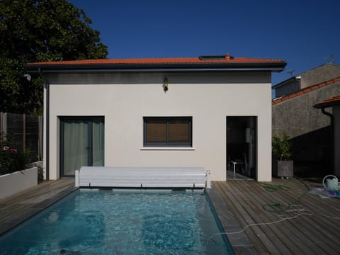 Property building, Pool view, Swimming pool