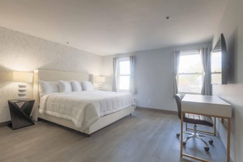 Bed, Photo of the whole room, Bedroom, hair dresser
