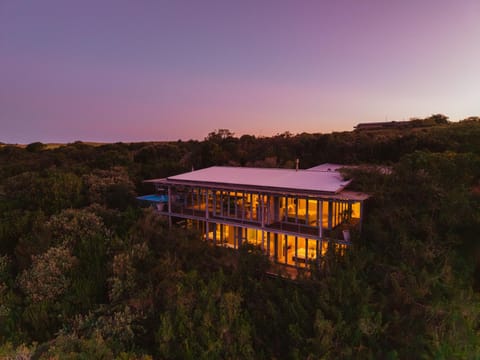 Property building, Natural landscape, Sunset