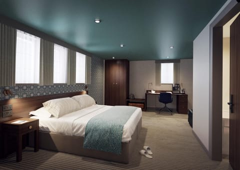Photo of the whole room, Bedroom