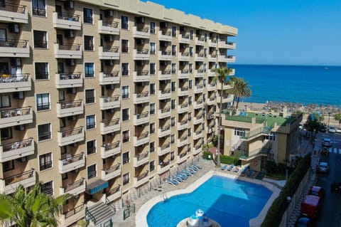 Property building, Balcony/Terrace, Beach, Swimming pool