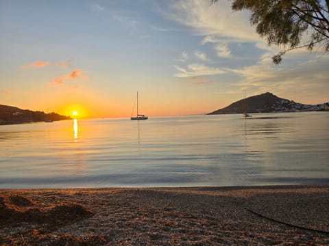 Beach, Sea view, Sunrise