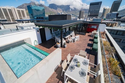 Patio, Seating area, Dining area, Mountain view, Swimming pool, Swimming pool