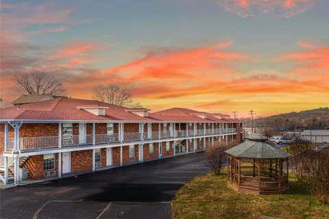 Property building, Sunset
