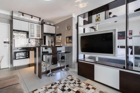 Kitchen or kitchenette, Living room