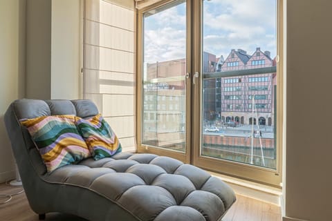 Living room, Seating area, River view