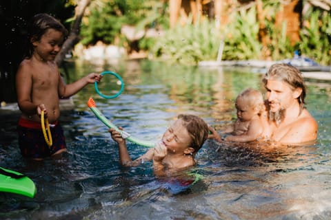 People, Swimming pool, children, Family