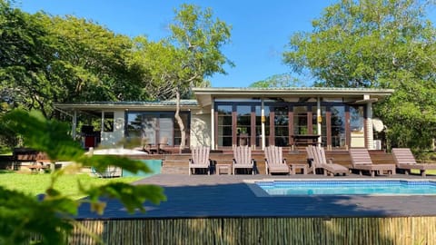 Patio, Garden, Pool view, Swimming pool, sunbed