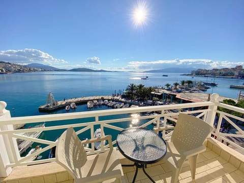 View (from property/room), Balcony/Terrace, Sea view