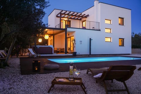 Villa Suncica with Heated Pool, Jacuzzi and Bikes near Zadar Villa in Šibenik-Knin County, Croatia