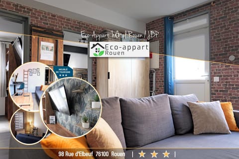 Eco-Appart'hôtel Rouen - JDP Apartment in Rouen