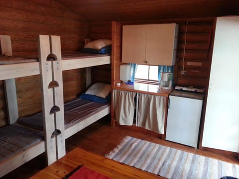 Photo of the whole room, bunk bed