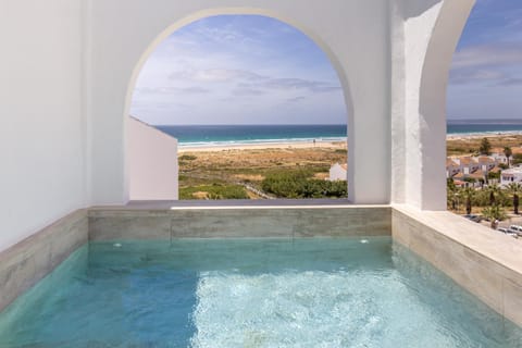 Solarium, Pool view, Sea view, Swimming pool
