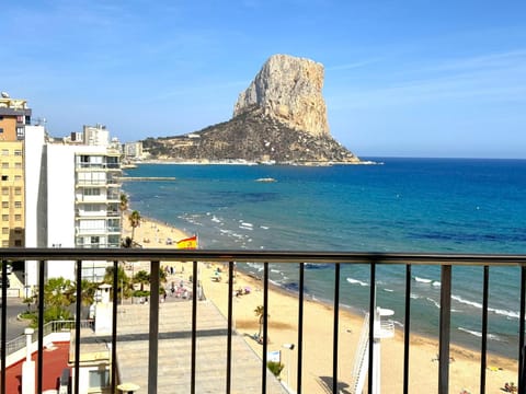 Nearby landmark, Natural landscape, View (from property/room), Balcony/Terrace, Beach, Sea view