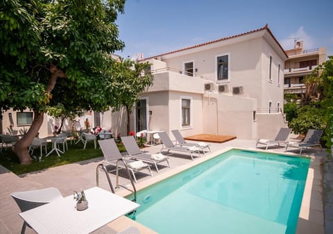 Property building, Day, Summer, Garden, Garden view, Pool view, Swimming pool, Swimming pool