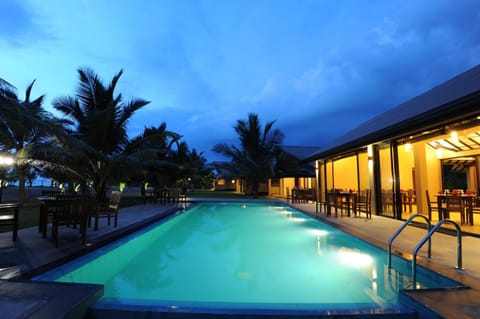 Property building, Swimming pool, Swimming pool, Sunset