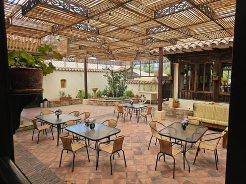 Patio, Balcony/Terrace, Inner courtyard view