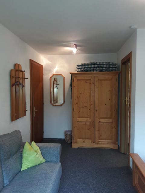 Seating area, wardrobe