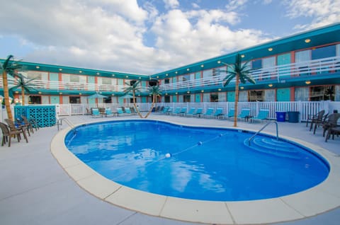 Property building, Pool view, Swimming pool
