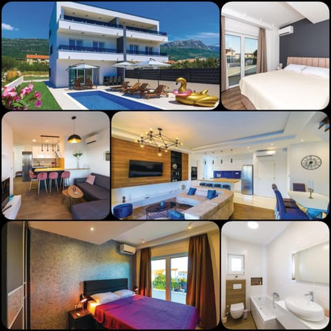 NEW VILLA DAVID, WI-FI, IPTV, 5 bedrooms, 4 bathrooms Villa in Šibenik-Knin County, Croatia
