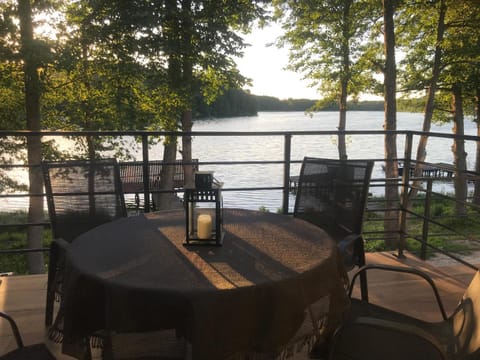 Balcony/Terrace, Lake view, Sunset