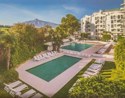 Natural landscape, Mountain view, Swimming pool